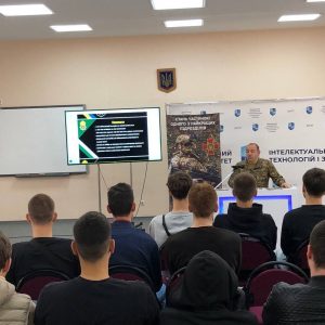 Студенти ДУІТЗ дізналися про особливості служби в Національній гвардії України