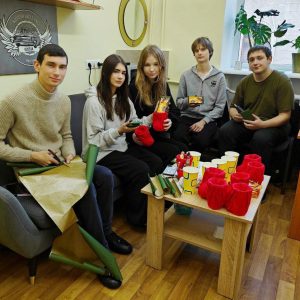 Профком студентів ДУІТЗ подарував дітям аспірантів і докторантів солодку радість