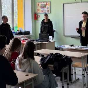 Представники ДУІТЗ провели профорієнтаційну зустріч в Одеському ліцеї №31
